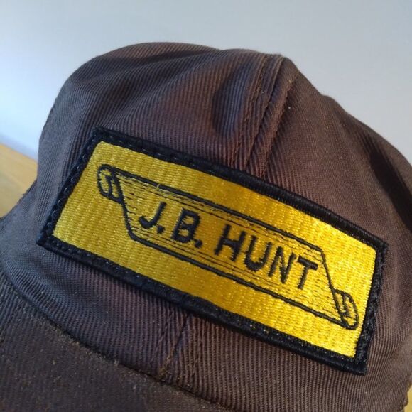 Vintage Swingster J.B. Hunt Patch Snap Back Trucker Hat - Picture 2 of 8
